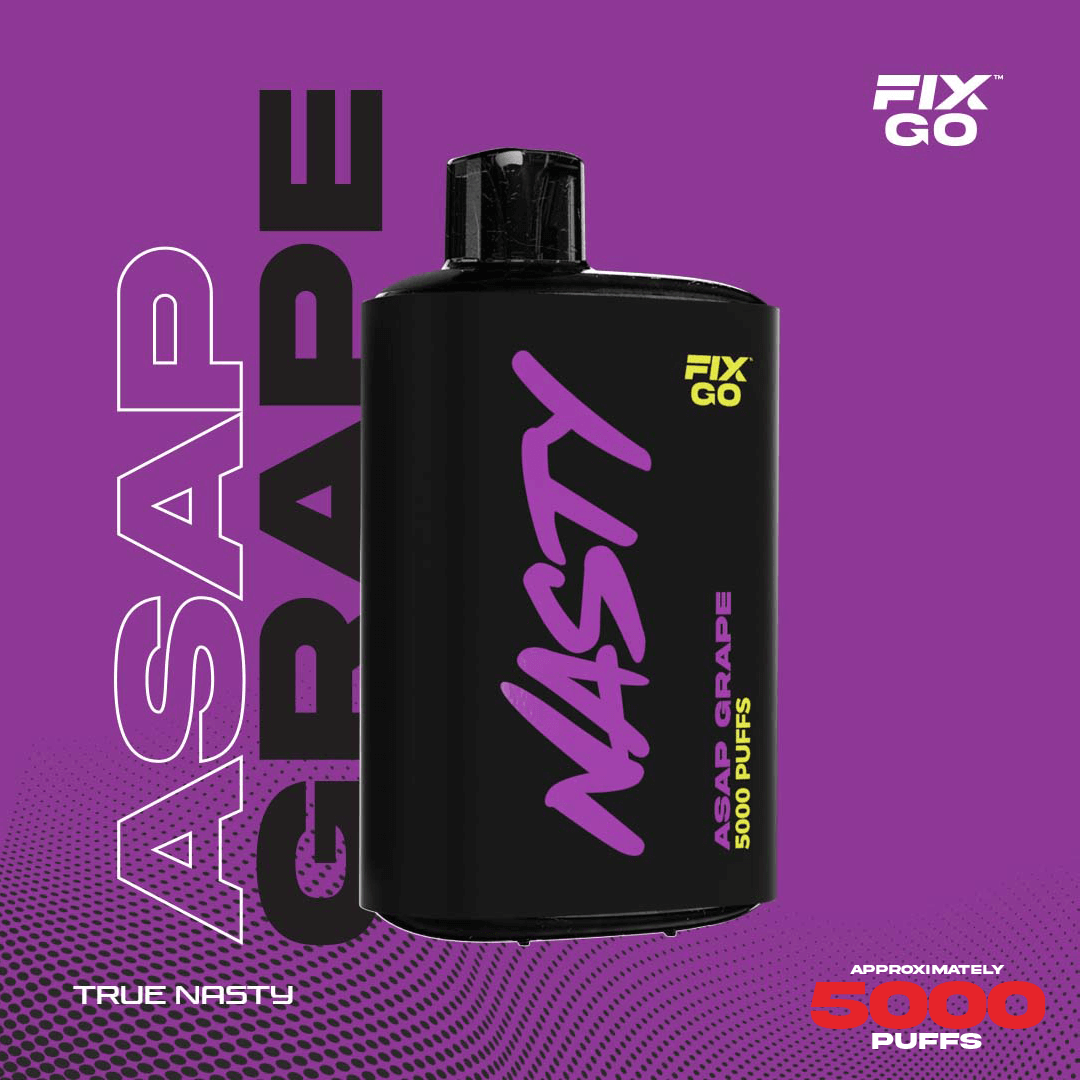 NASTY FIX Go 5000 Puffs Disposable - Grape