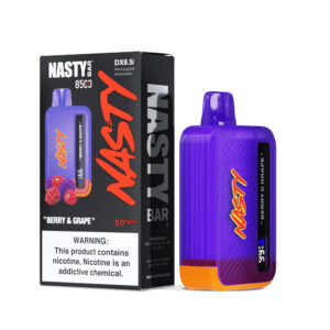 NASTY Bar 8500 Grape 💨 ‣ Disposable Vape ‣ 13€👍