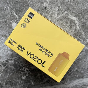 Vozol Star 6000 Mango Peach Pineapple 💨 ‣ Only 14€👍